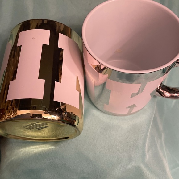 Brand new Large Pink Coffee ☕️ Mugs Set of 2 - Picture 2 of 6